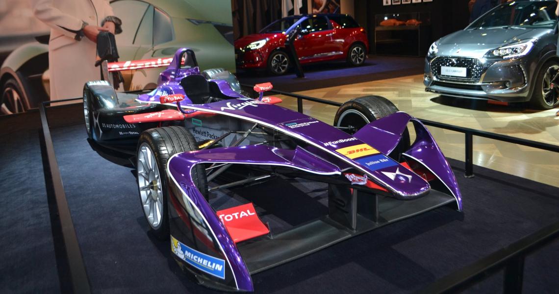 El DSV-02 de la Fórmula E.