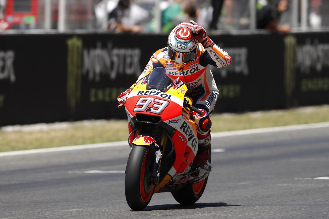 Márquez logró seis triunfos este año.