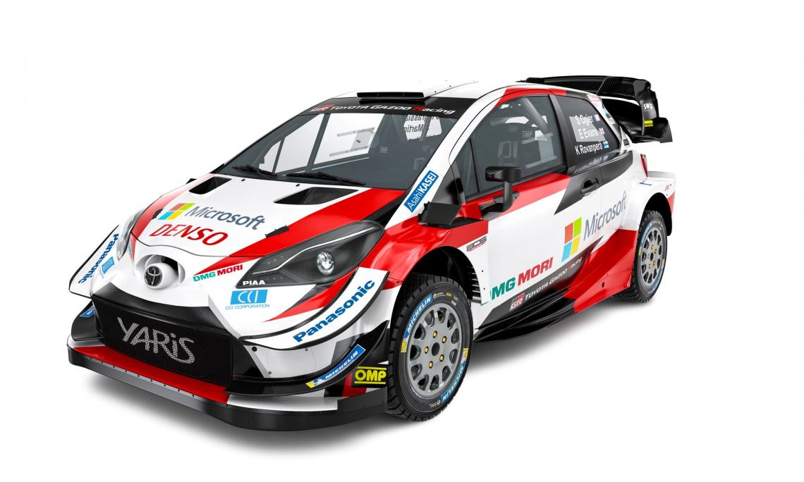 Así es el Yaris WRC 2020.
