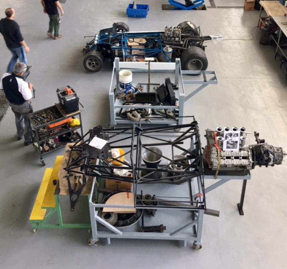 Otros Berta LR en plena restauración