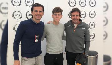 Imagen de Un argentino en el equipo de Alonso