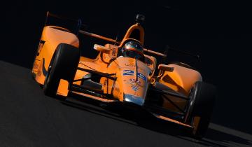 Imagen de Alonso, desde la segunda fila